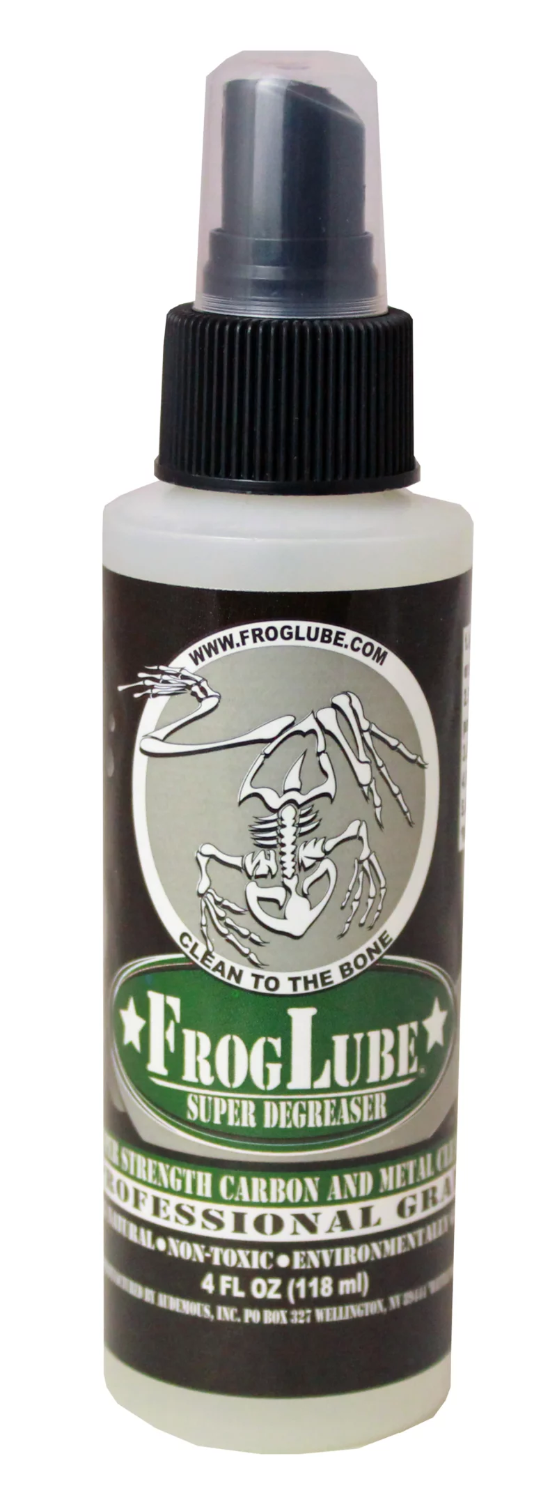 FrogLube 15216 Super Degreaser Removes Oil, Grease, Dirt 4 oz Squeeze Bottle