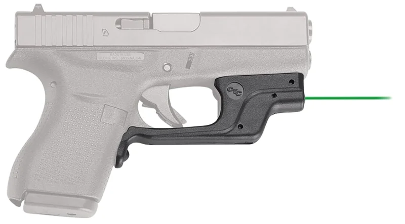 Crimson Trace 0146301 LG-443G Green Laserguard Black Glock 42/43/43X/48