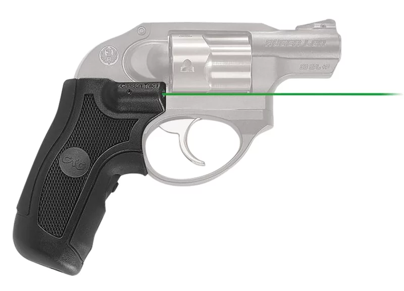Crimson Trace 0145301 LG-415G Green Lasergrips Black Ruger LCR