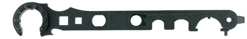 NcStar TARW2 Armorer's Barrel Wrench Gen 2 Black Steel AR15/M4/M16