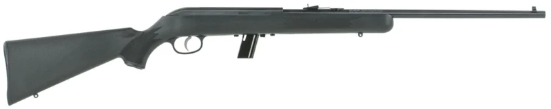 Savage Arms 40060 64 FL 22 LR Caliber with 10+1 Capacity, 21" Barrel, Matte Blued Metal Finish & Matte Black Synthetic Stock Left Hand (Full Size)