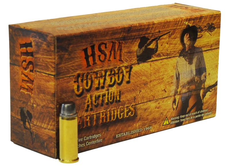HSM 411N Cowboy Action 41 Rem Mag 210 gr Semi Wadcutter 50 Per Box/ 10 Case