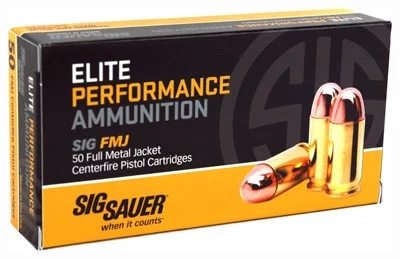 SIG 10MM 180GR FMJ 50RD - 10BX/CS