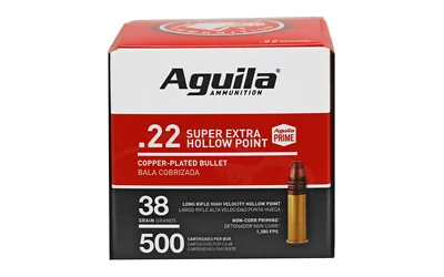 AGUILA 22LR HV HP 38 GR 500 PACK