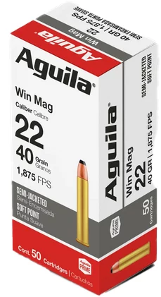 AGU BRASS CASE 22MAG 40GR SEMIJACKET SP 50/20