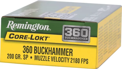 REMINGTON 360 BUCKHAMMER 180GR - CORE-LOKT SP 20RD 10BX/CS - Image 2