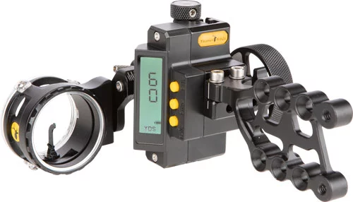 TROPHY RIDGE BOW SIGHT DIGITAL - REACT 1-PIN .019 RH BLACK