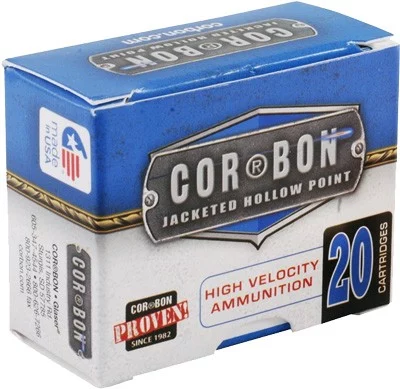 CORBON 40 SW 165GR JHP - 20RD 25BX/CS