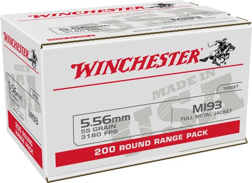 WINCHESTER USA 5.56X45 55GR - FMJ 800RD CASE LOT