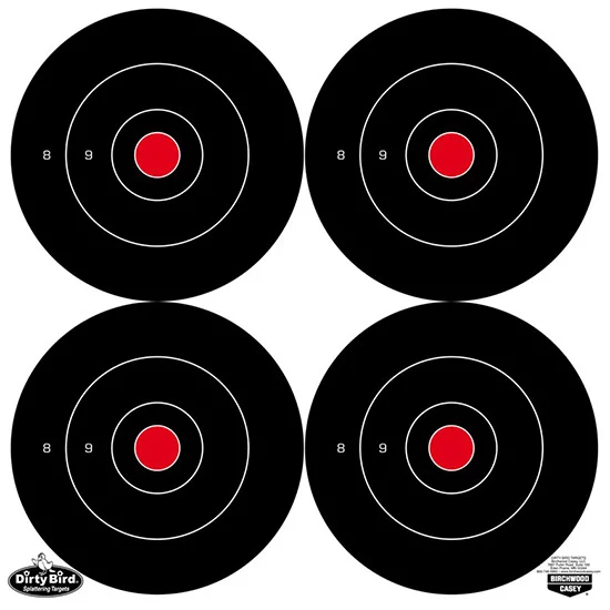 BC DIRTY BIRD 5.5 ROUND TARGETS 100 SHEETS