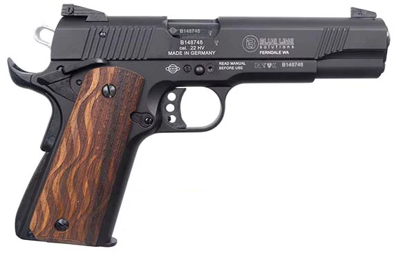 BLG MAUSER 1911 22LR 5 WAVING FLAG GRIPS 10RD