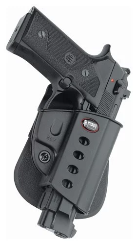 FOBUS HOLSTER E2 VERTEC PADDLE - BERETTA 92/96 WITH RAIL