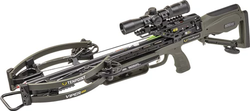 TENPOINT XBOW VIPER 430 - ACUSLIDE 430FPS MOSS GREEN