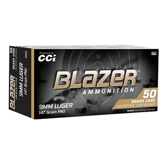 BLAZER BRASS 9MM 147GR FMJ 50/20