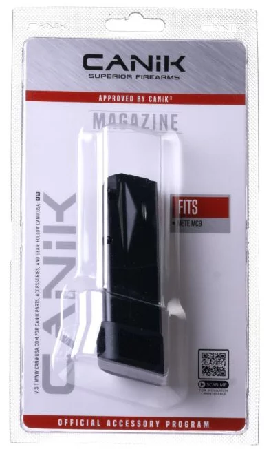 CENT MAG METE MC9 15RD GRIP EXT BLK