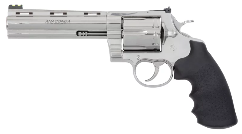 CLT ANACONDA 44MAG 6 SS FOS RUBBER GRIP 6RD BLEM