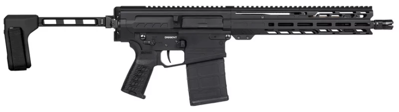 CMMG DISSENT MK3 BRACED 308WIN 12.5 ARMOR BLACK