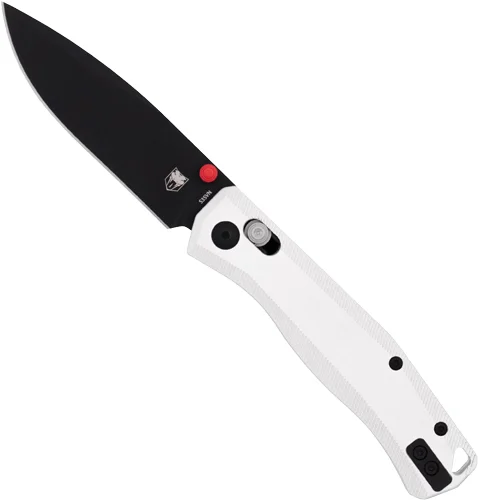 COBRATEC REGENT BAR LOCK FLDR - 3.25" SILVER/BLACK S35VN BLADE