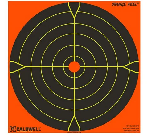 CALDWELL TARGET OP 8 BULLSEYE 25 SHEETS