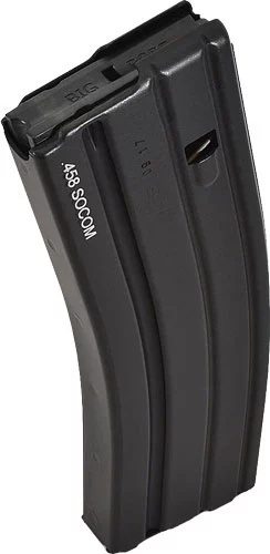 D&H TACTICAL MAGAZINE 458SOCOM - 10RD BLK W/LASER LOGO AR15