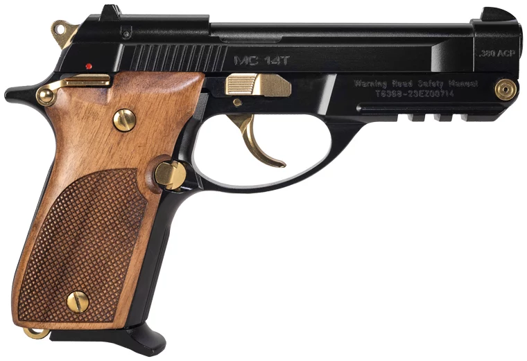 EAA GIRSAN MC14T 380ACP SOLUTION GOLD/BLK TIPUP