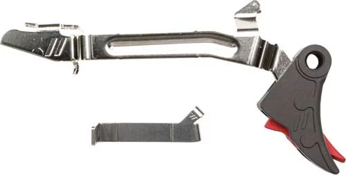 ZEV PRO FLAT FACE TRIGGER BAR - KIT SMALL BLACK/RED