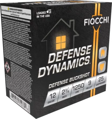 FIO HOME DEFENSE 12GA 2.75 9P BUCK 25/10