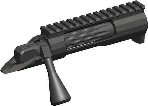 FAXON FX7 ACTION 308 BOLT FACE - MATTE DLC FINISH