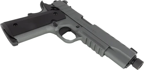 TISAS 1911 NIGHT STALKER 10MM - 5" THREADED BBL 8RD BLACK/GREY