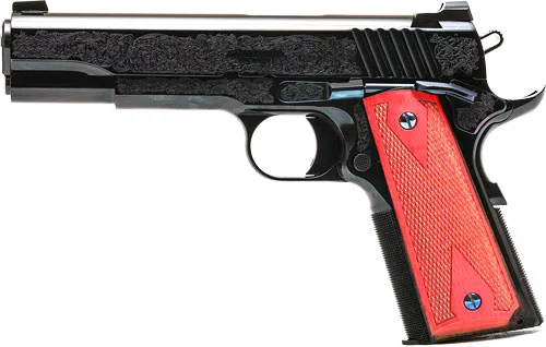 STAND MANU 1911 45 ACP BLUED - #1 ENGRAVING - Image 2
