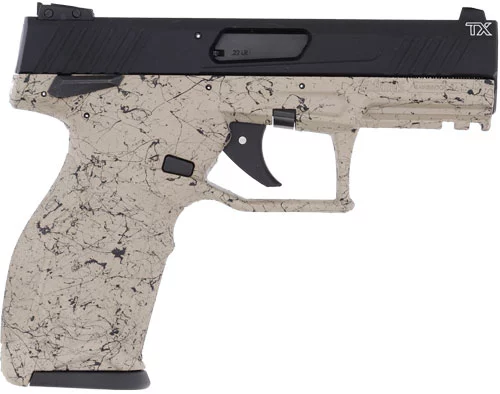 TAURUS TX-22 22LR 4.1" - ADJ. 16-SHOT FDE SPLATTER
