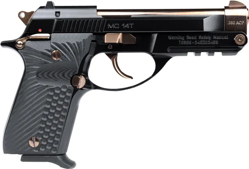 GIRSAN MC14T COLORWAY 380ACP - G10 13RDS ROSE GOLD/GLOSS BLK