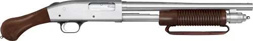 MOSSBERG 590 SHOCKWAVE 12GA - 3" 6RD CORNCOB FOREND CHROME