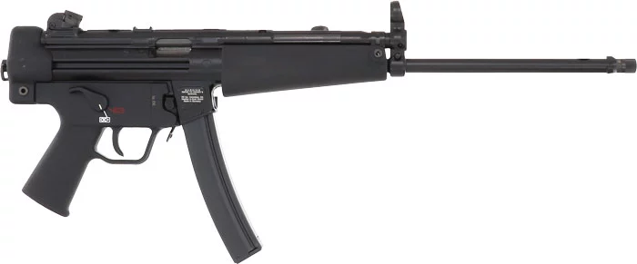 HK SP5L PISTOL 9MM 16.5" BBL - 2-30RD MAGS BLACK