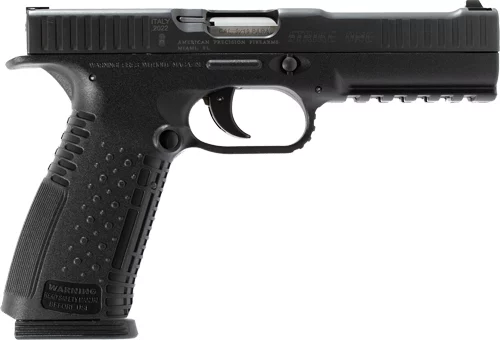 APF STRIKE ONE 9MM 5" BBL - 3-DOT SIGHT 2 17RD MAGS BLACK