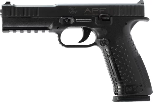 APF STRIKE ONE 9MM 5" BBL - 3-DOT SIGHT 2 17RD MAGS BLACK - Image 2