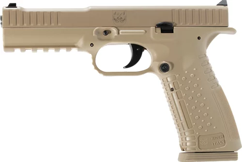 APF STRIKE ONE 9MM 5" BBL - 3-DOT SIGHT 2 17RD MAGS TAN - Image 2