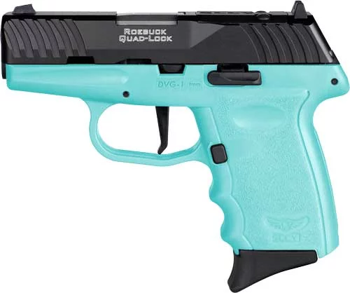 SCCY DVG1-TT PISTOL 9MM 10RD - BLACK/SCCY BLUE RED DOT READY