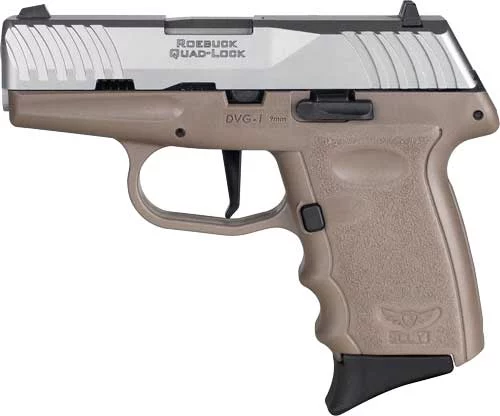 SCCY DVG1-TT PISTOL 9MM 10RD - SS/FLAT DARK EARTH