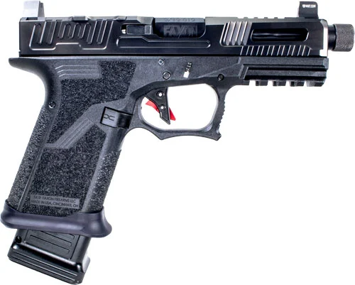 FAXON FX19 HELLFIRE 9MM 4.6" - NS 15RD THREADED BLACK