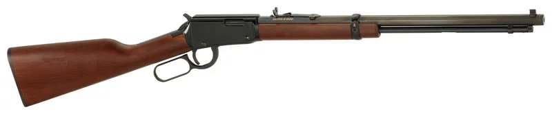 HENRY FRONTIER 22WMR - 20" OCTAGON BLUED WALNUT