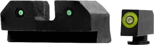 XS R3D FOR GLOCK 42/43/43X/48 - 3-DOT GREEN TRITIUM SET