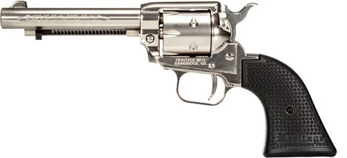 HERITAGE 22LR 4.75" FS NICKEL - COCOBOLO GRIPS - Image 2