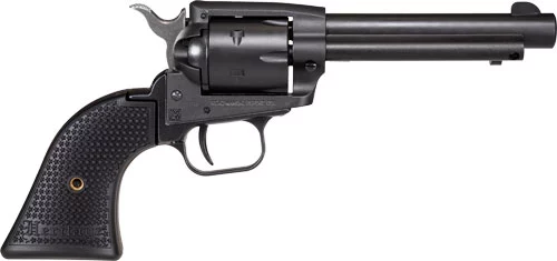 HERITAGE 22LR 4.75" BLACK - STEEL FRAME POLYMER GRIP