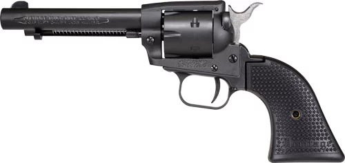 HERITAGE 22LR 4.75" BLACK - STEEL FRAME POLYMER GRIP - Image 2