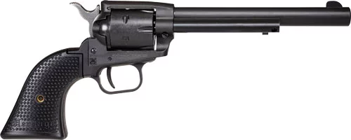 HERITAGE 22LR 6.5" BLACK - STEEL FRAME POLYMER GRIP