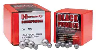 HORNADY .315 .32 CALIBER - ROUND BALL 100CT 40BX/CS