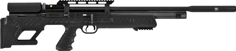 HATSAN BULLBOSS .25 PCP 1100 - FPS BLACK/SYNTHETIC W/2 MAGS