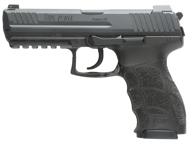 HK P30L V3 DASA 9MM 4.45 LONG SLIDE 17/20RD