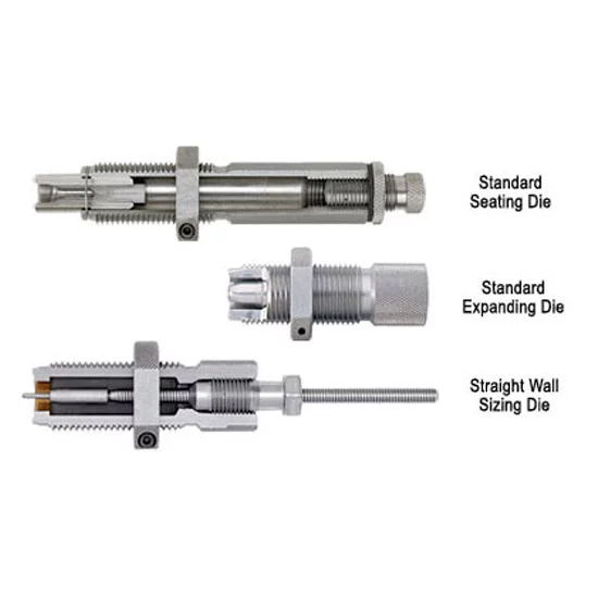 HORN DIE SET FULL LENGTH THREE DIE 45-70